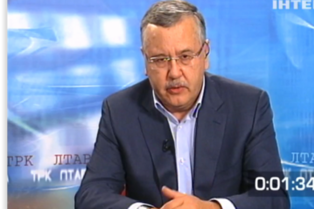 Гриценко поддержал проект 'Стена'