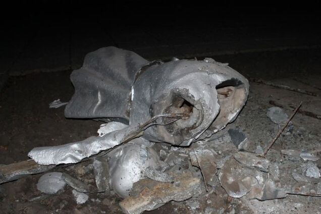 В Кривом Роге повалили уже третий памятник Ленину