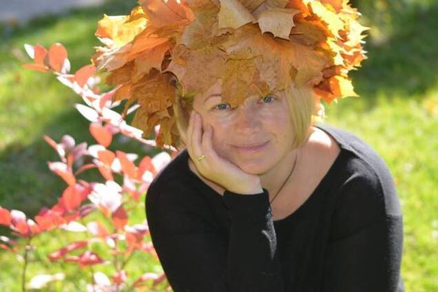 Нардеп Геращенко примерила на себя образ леди-осень