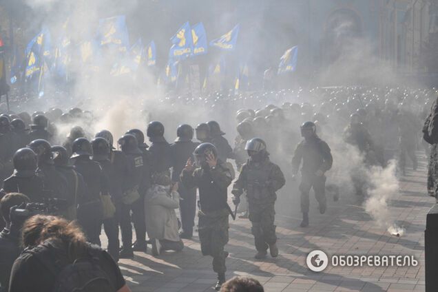 Марш УПА и драки под Радой: как это было