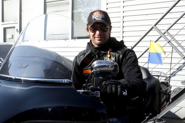 Байкер Шовковский закрыл мотосезон-2014 в Киеве