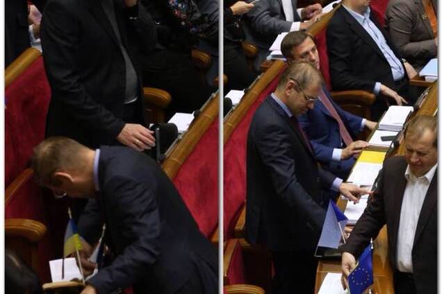 Пашинского поймали на 'кнопкодавстве': есть фотодоказательства