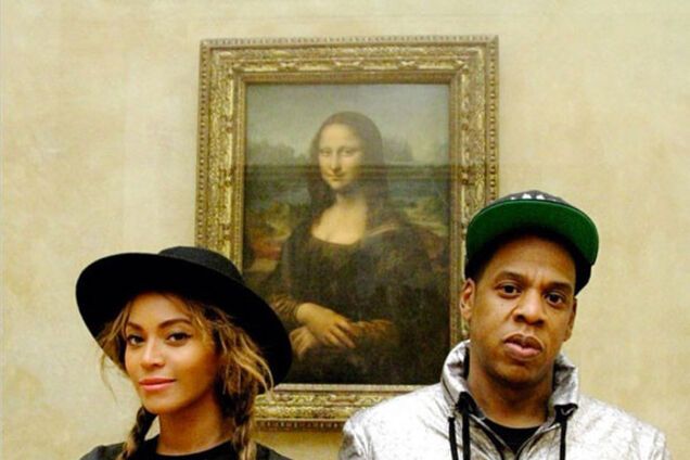Пафосные фото из Лувра сделали Бейонсе и Джей Зи героями фотожаб