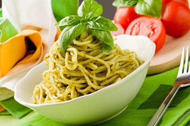 Паста с травами от Изабеллы Росселлини
