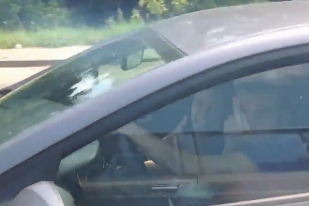 Водителя с донецкими номерами наказали за хамство на дороге