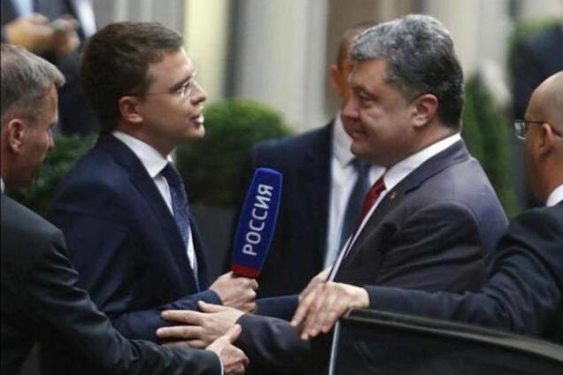 Представителям российских СМИ понадобился переводчик с украинского во время выступления Порошенко