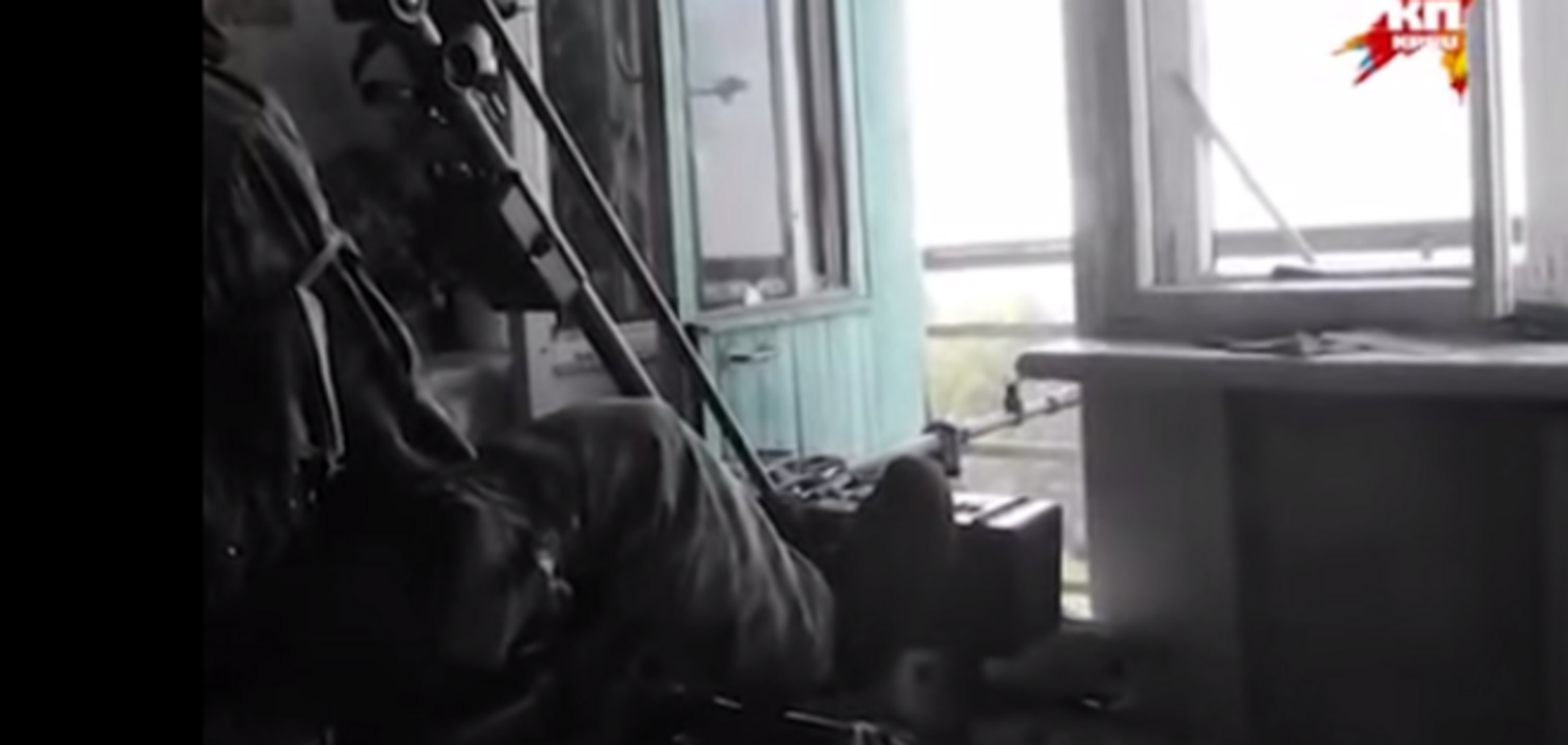 Появилось видео, как российские журналисты вместе с террористами штурмуют донецкий аэропорт