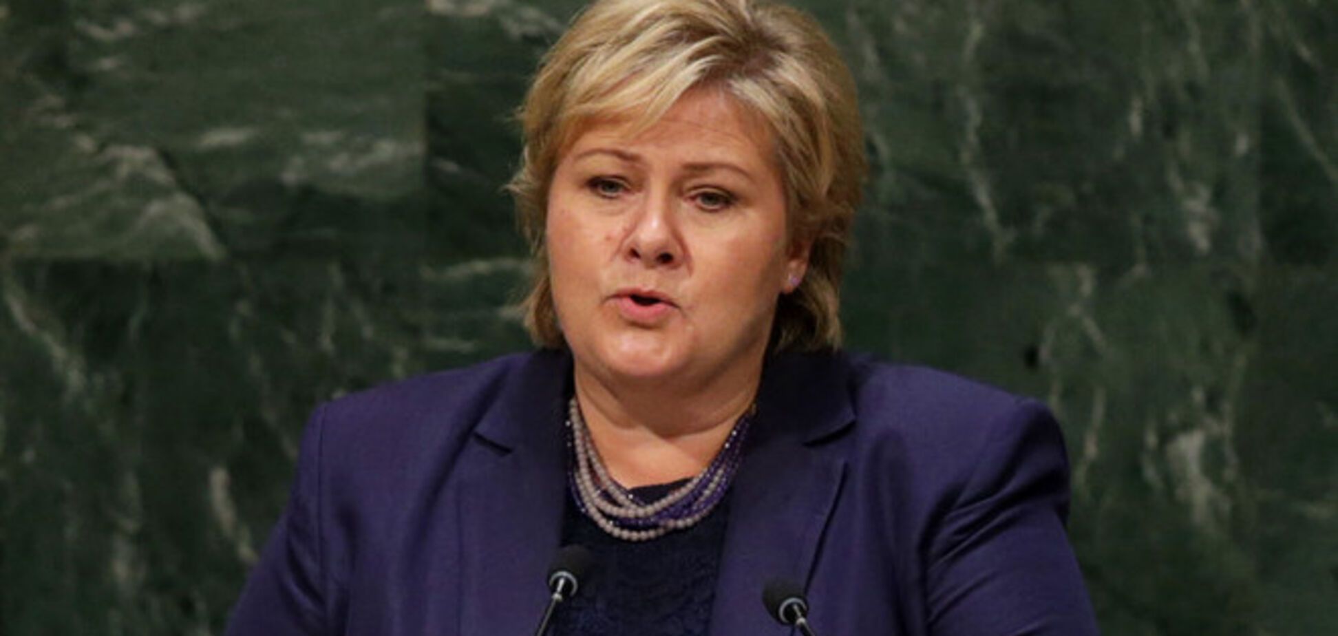 Премьер Норвегии посоветовала не бояться падения экономики ЕС из-за ухудшения отношений с Путиным