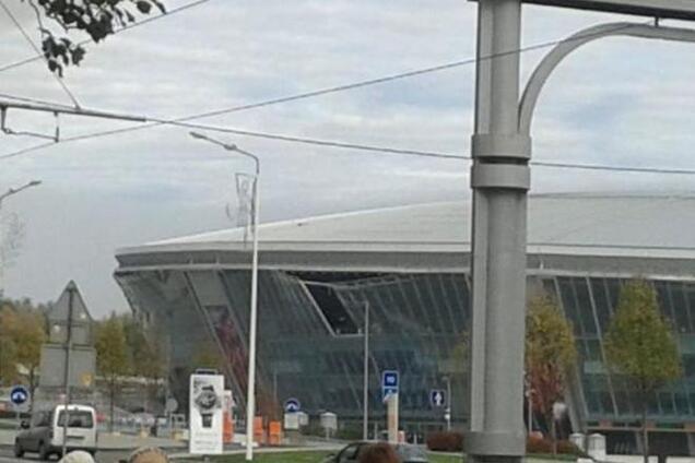 'Донбасс Арену' взорвали, когда на ней выдавалась помощь матерям и детям