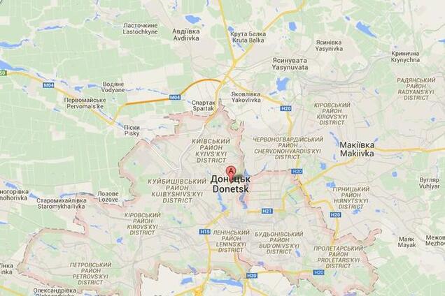 В Донецке террористы обстреляли химзавод и свой склад боеприпасов