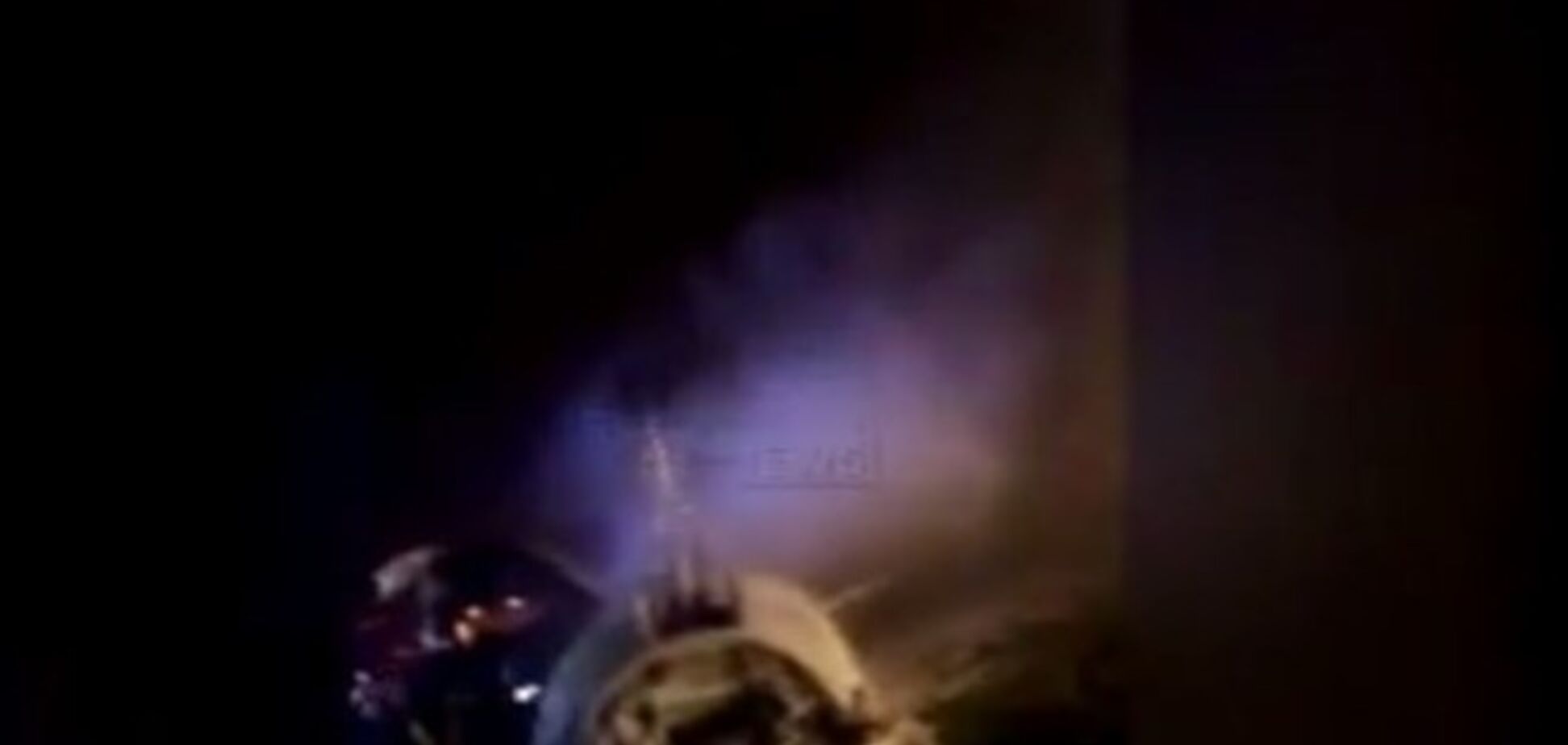 Опубліковано відео з місця аварії літака в аеропорту 'Внуково'