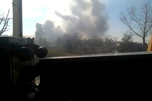 'Киборг' из аэропорта Донецка показал, 'как хорошо горят российские танки'
