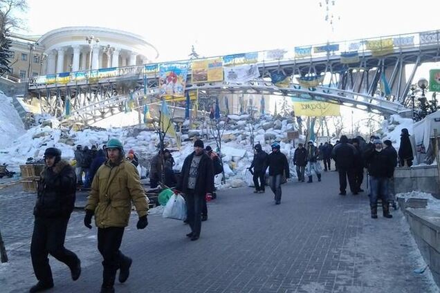 Киевляне поддержали переименование улицы Институтской в Героев Небесной Сотни