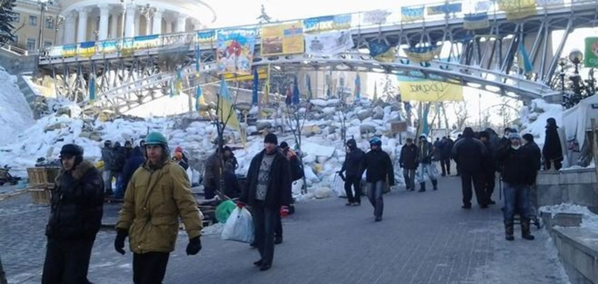 Киевляне поддержали переименование улицы Институтской в Героев Небесной Сотни
