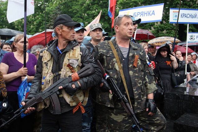 В Донецке боевики из тайника МВД похитили почти 100 пистолетов и автоматы