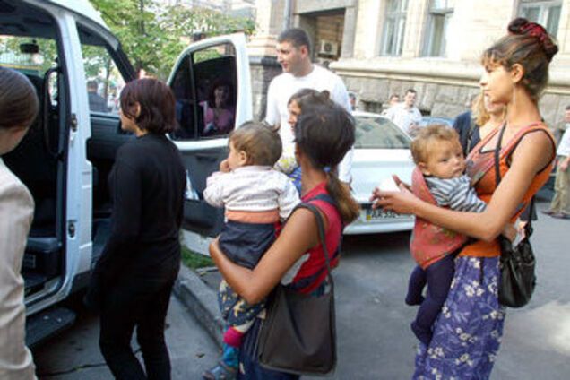 В киевском транспорте активизировались цыгане-воры