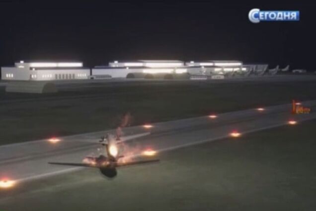 В сети появилась видео-реконструкция авиакатастрофы во Внуково