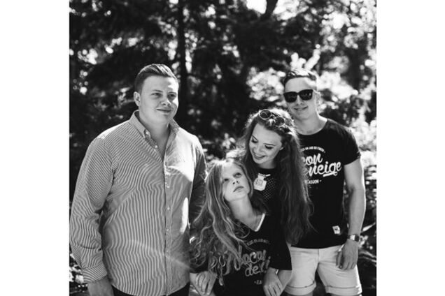 Ольга Фреймут прогулялась по Киеву с детьми бывшего мужа