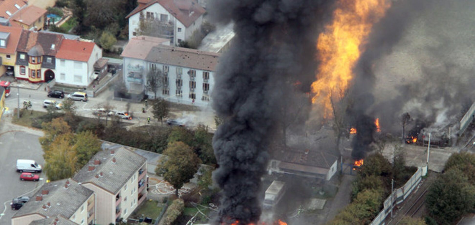 В Германии из-за мощного взрыва на газопроводе компании 'Газпрома' пострадали 26 человек: опубликовано видео
