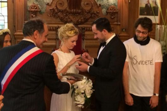 Фотограф Agence France-Presse женился на активистке FEMEN: опубликованы фото