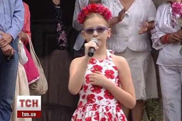 Дочь Яценюка попыталась попасть в проект 'Голос.Діти'