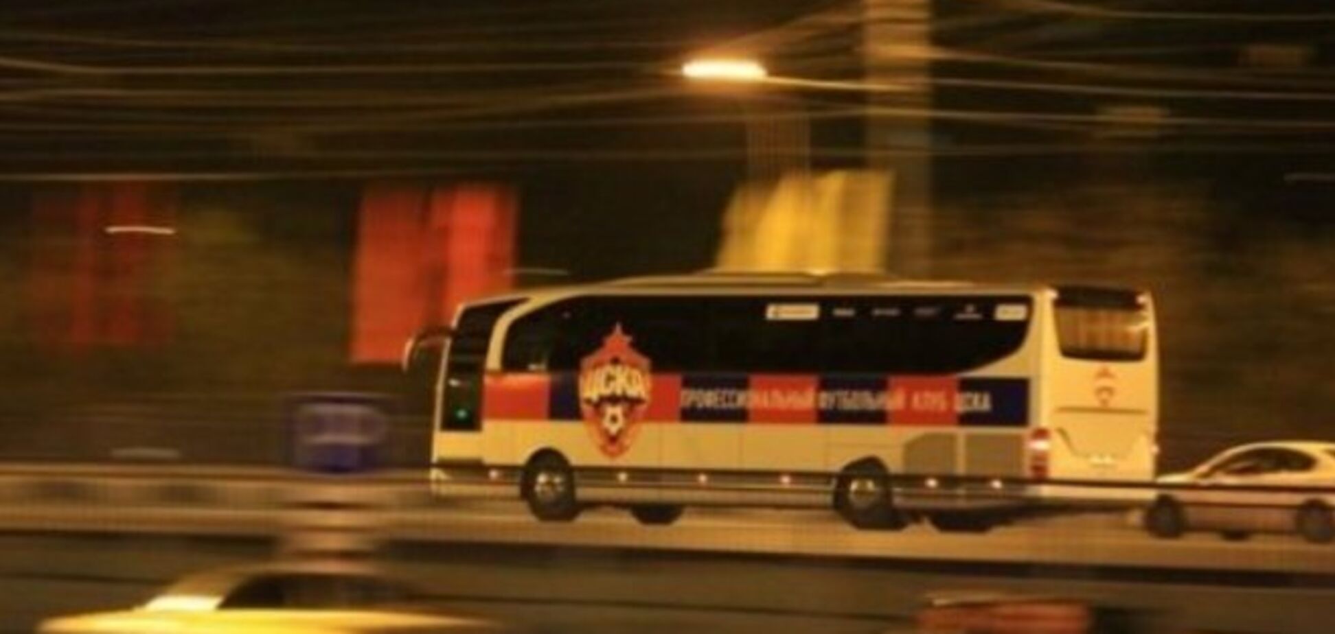 Автобус с молодежкой ЦСКА попал в аварию