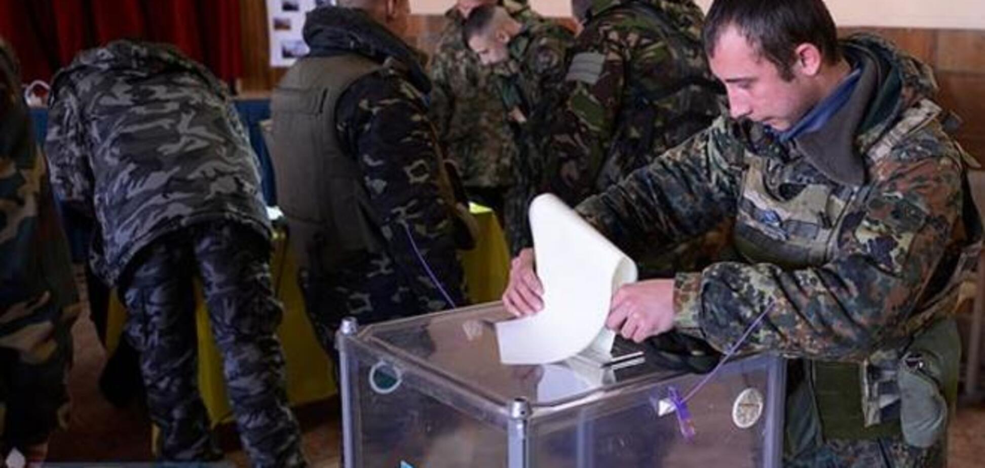 На выборах на Донбассе проголосуют 9 тысяч бойцов АТО