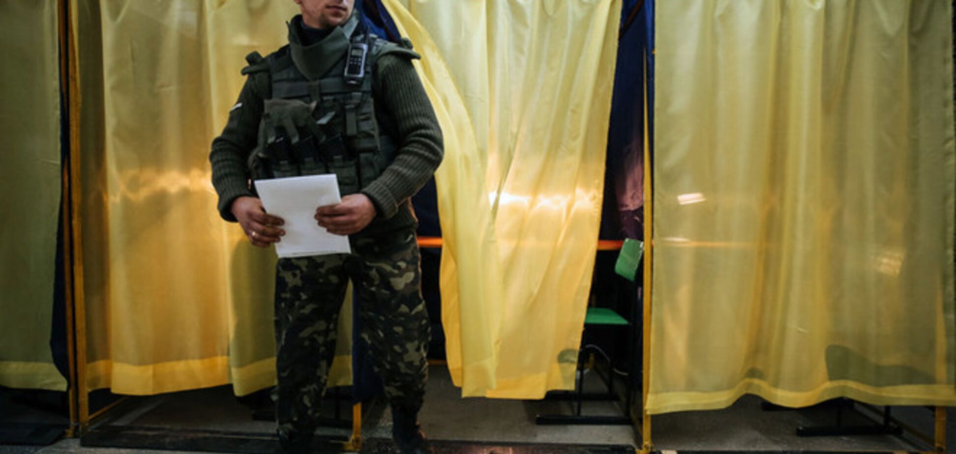 На выборах в Раду в зоне АТО проголосовали 80% военнослужащих