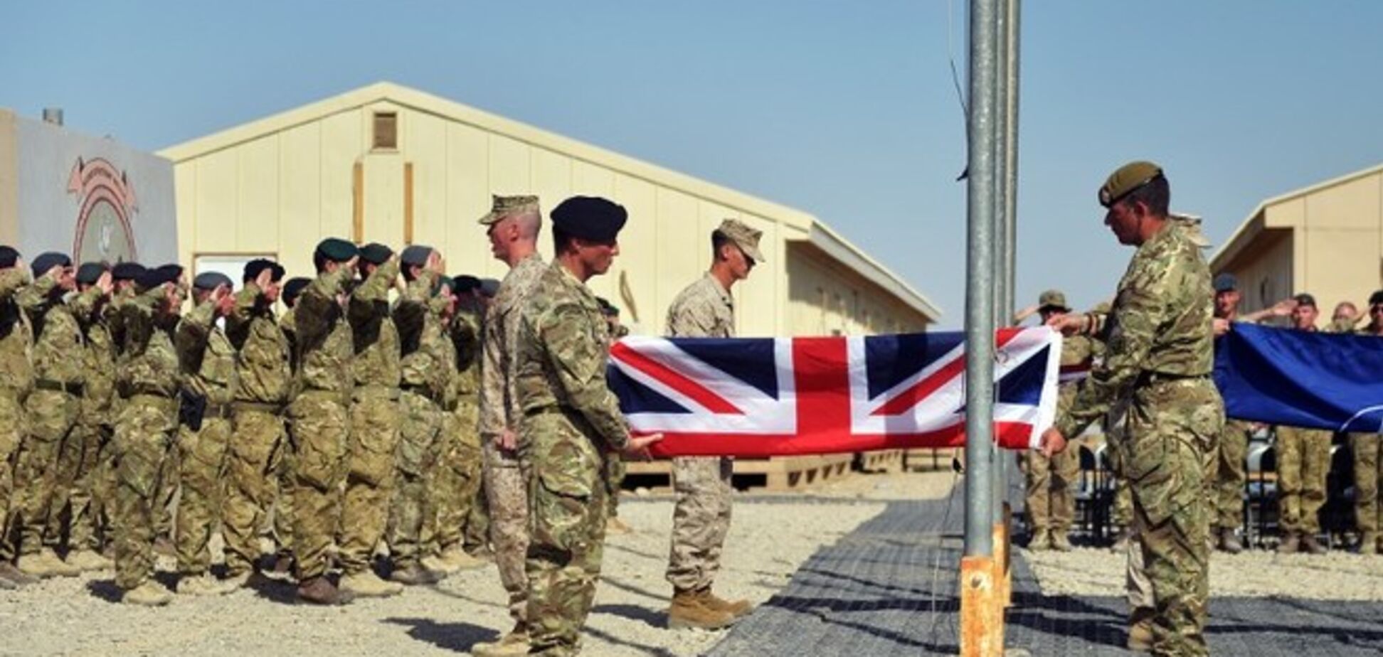 Британские войска закончили войну в Афганистане