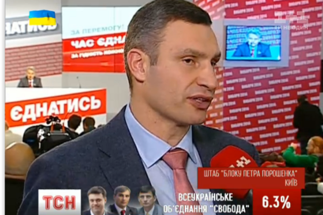 Кличко подтвердил, что не собирается оставлять пост мэра Киева
