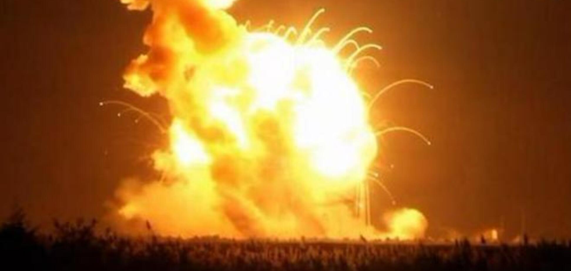 Ракета NASA с грузом для МКС взорвалась сразу после старта