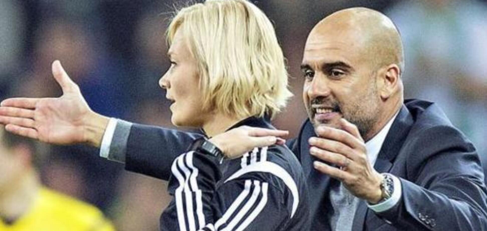 Тренерy 'Баварии' грозит наказание за 'домогательства' к девушке-арбитру