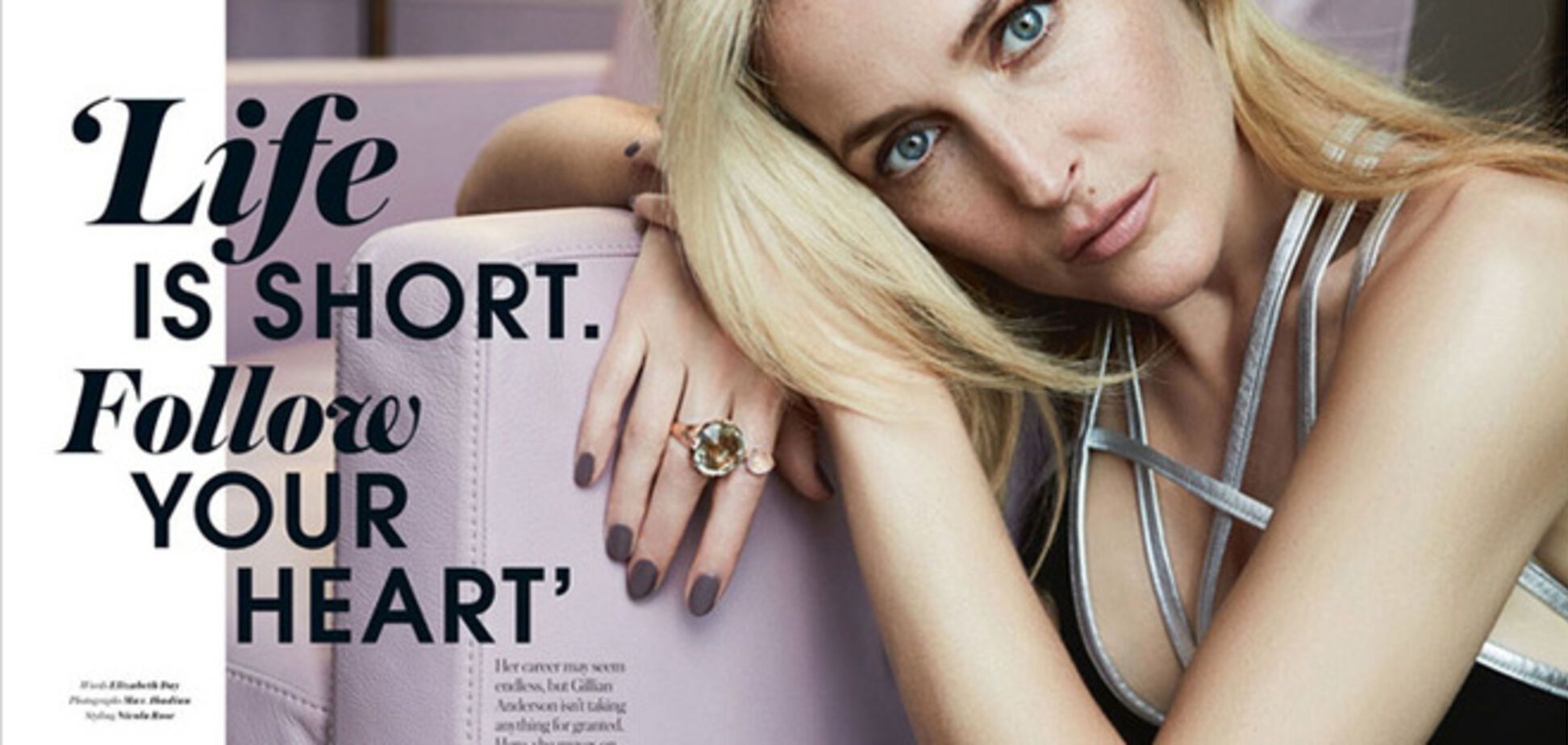 Агент Скалли не стареет