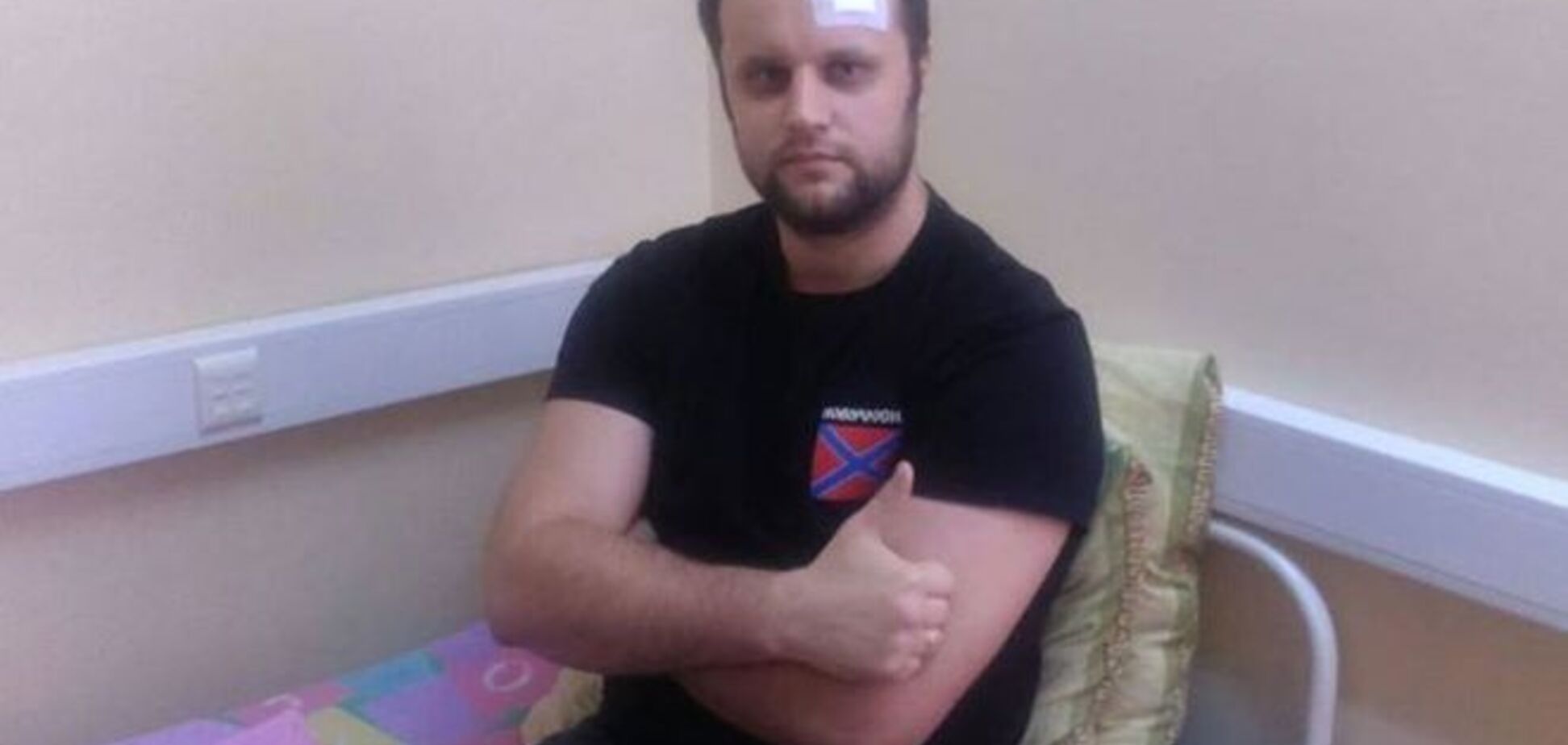 До Губарєва в лікарні дійшло, що замах на нього пов'язаний з організацією підпілля 'Новоросії'