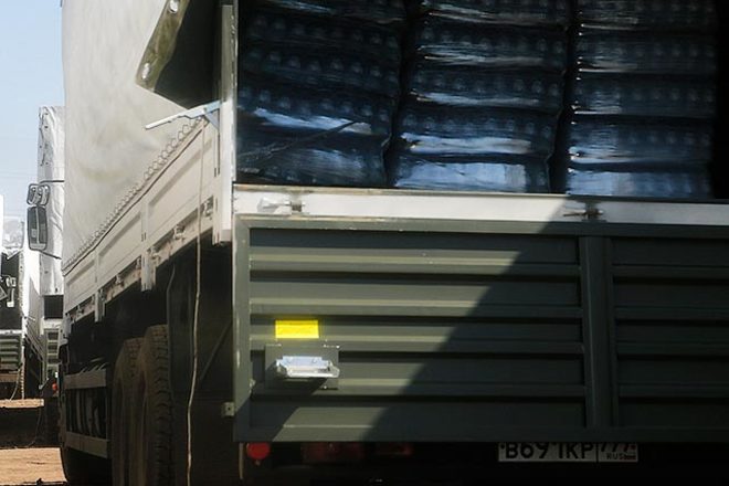 Российский 'гумконвой' уже в Ростове: ждет от ООН разрешения попасть в Украину