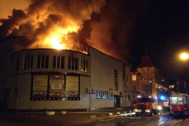 Сотрудник кинотеатра 'Жовтень' рассказал о последствиях пожара