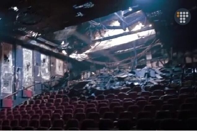 Пожар в кинотеатре 'Жовтень' нанес 7-миллионные убытки