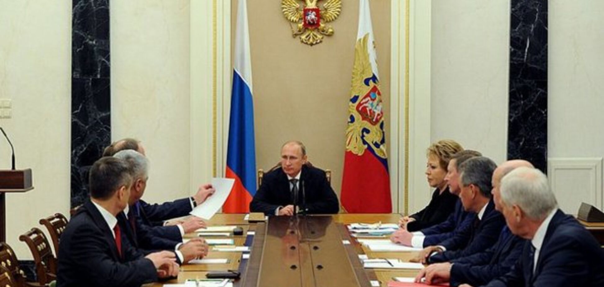 Путін оперативно порадився з Радою безпеки про псевдовибори на Донбасі
