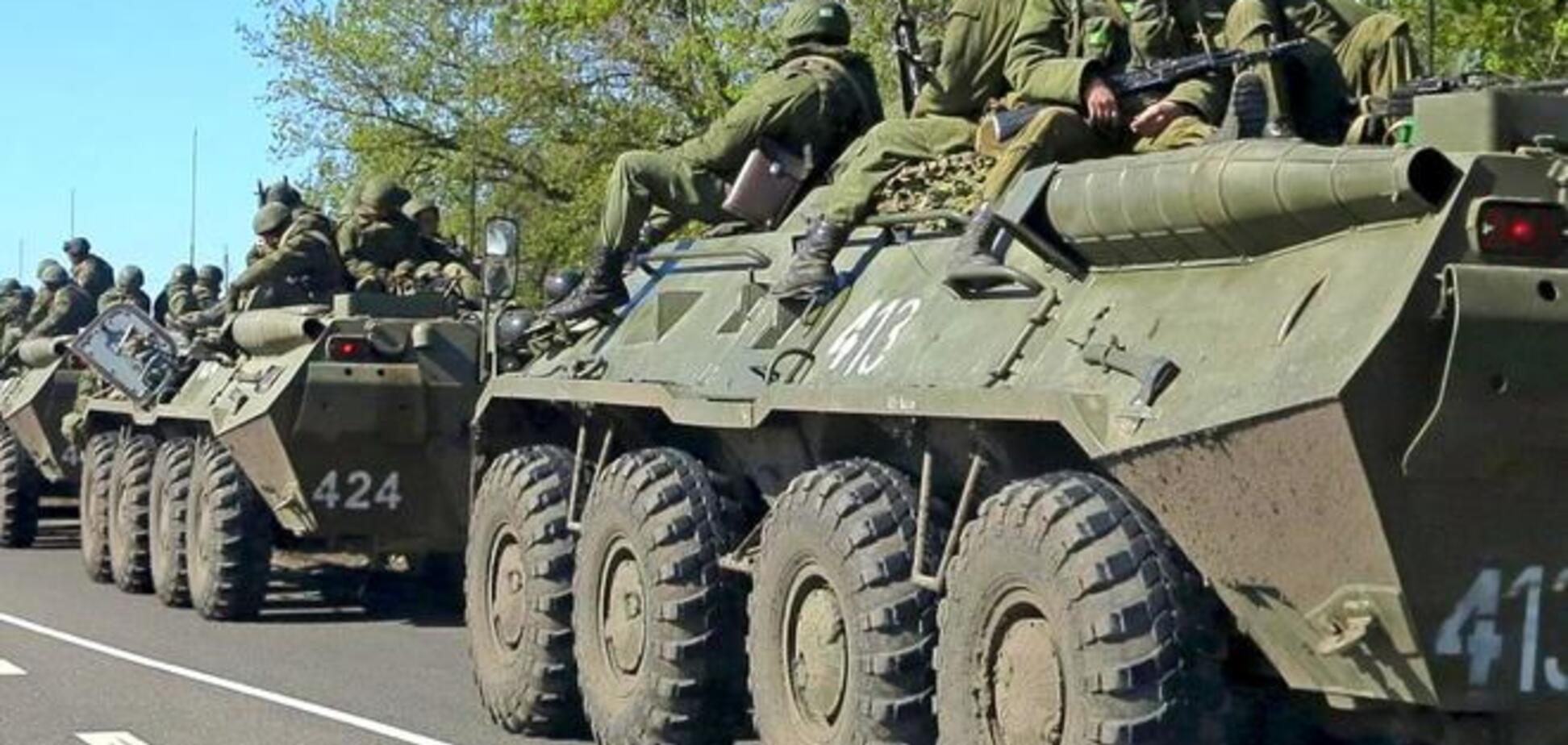 Террористы концентрируют силы в Донецке: прибыла колонна бронетехники, в том числе 50 танков