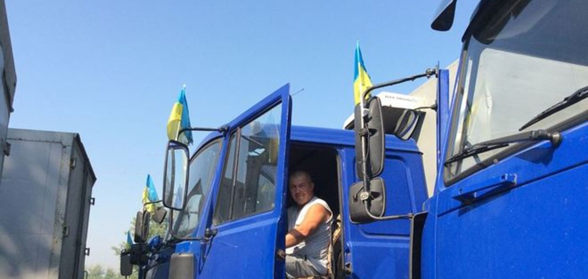 Германия отправит  в Украину 100 грузовиков с гуманитарной помощью