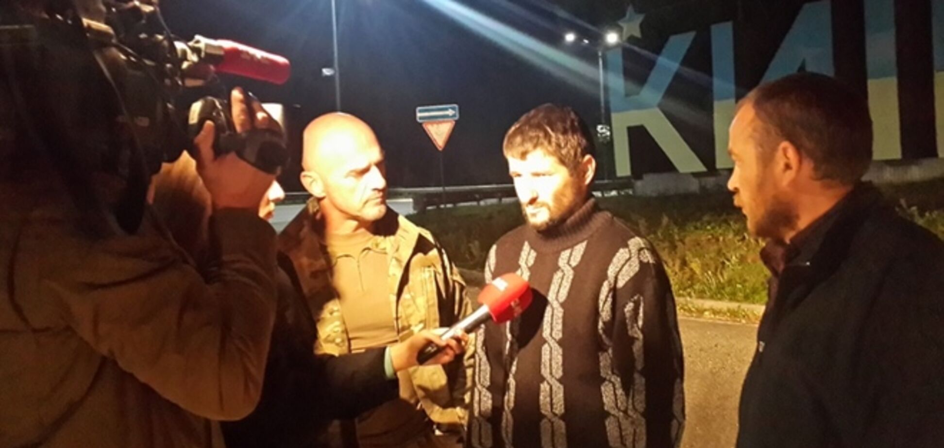 Спецподразделение 'Киев-Центр', возглавляемое Константиновским, освободило двух украинских пленных