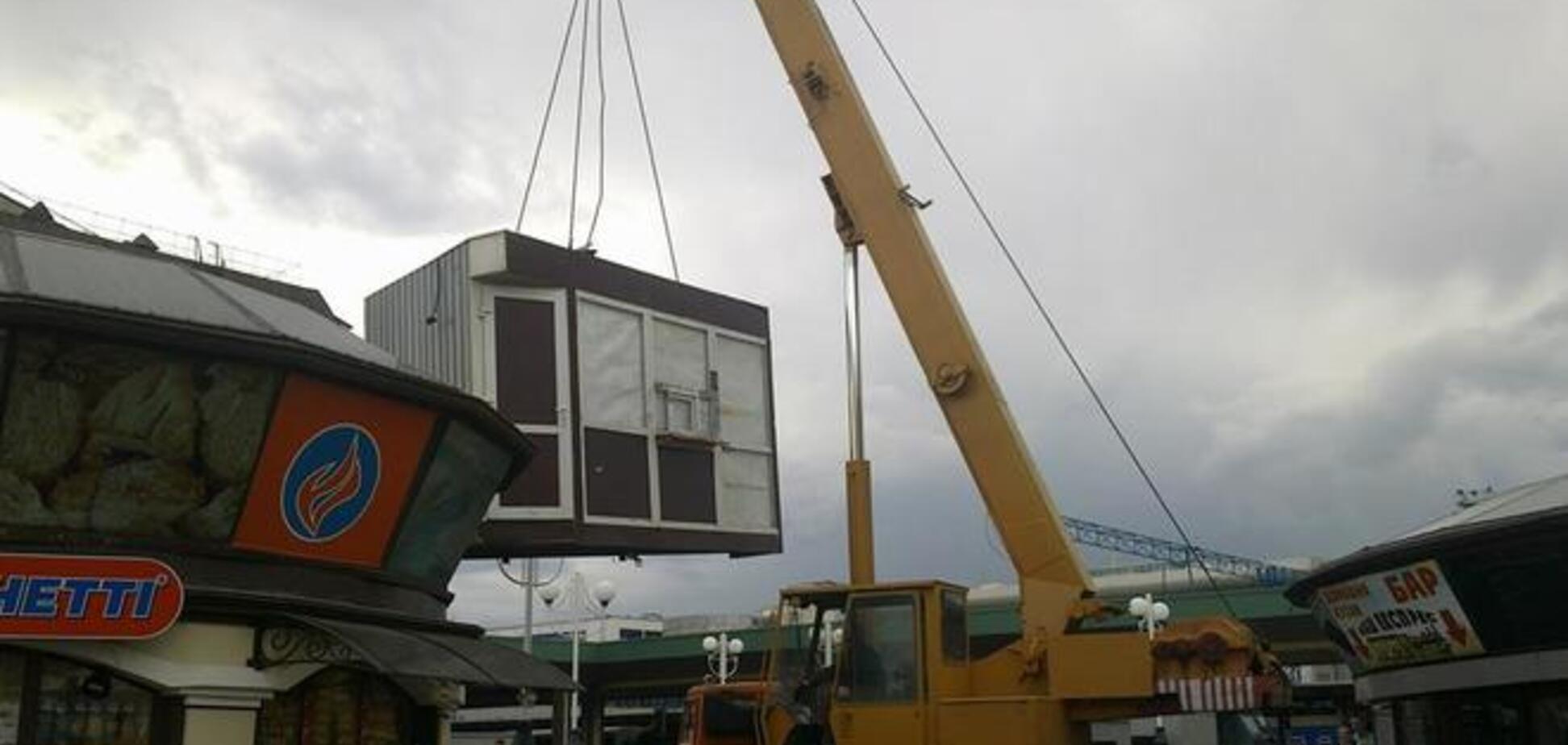 У Кличко похвастались демонтажем более тысячи МАФов