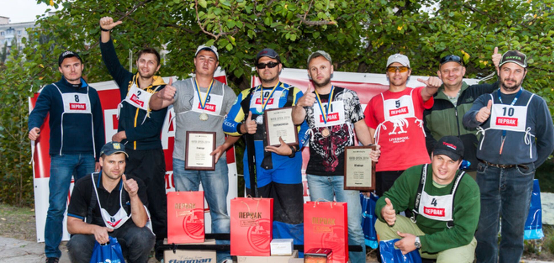 Первак-Кубок Киева назвал лучших рыбаков года