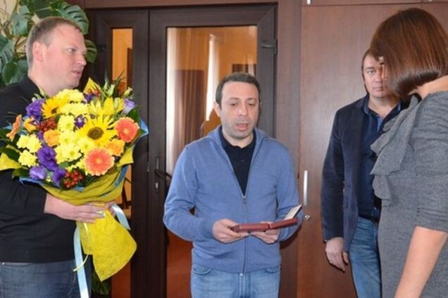 В Днепропетровске известному волонтеру Татьяне Рычковой вручили орден княгини Ольги