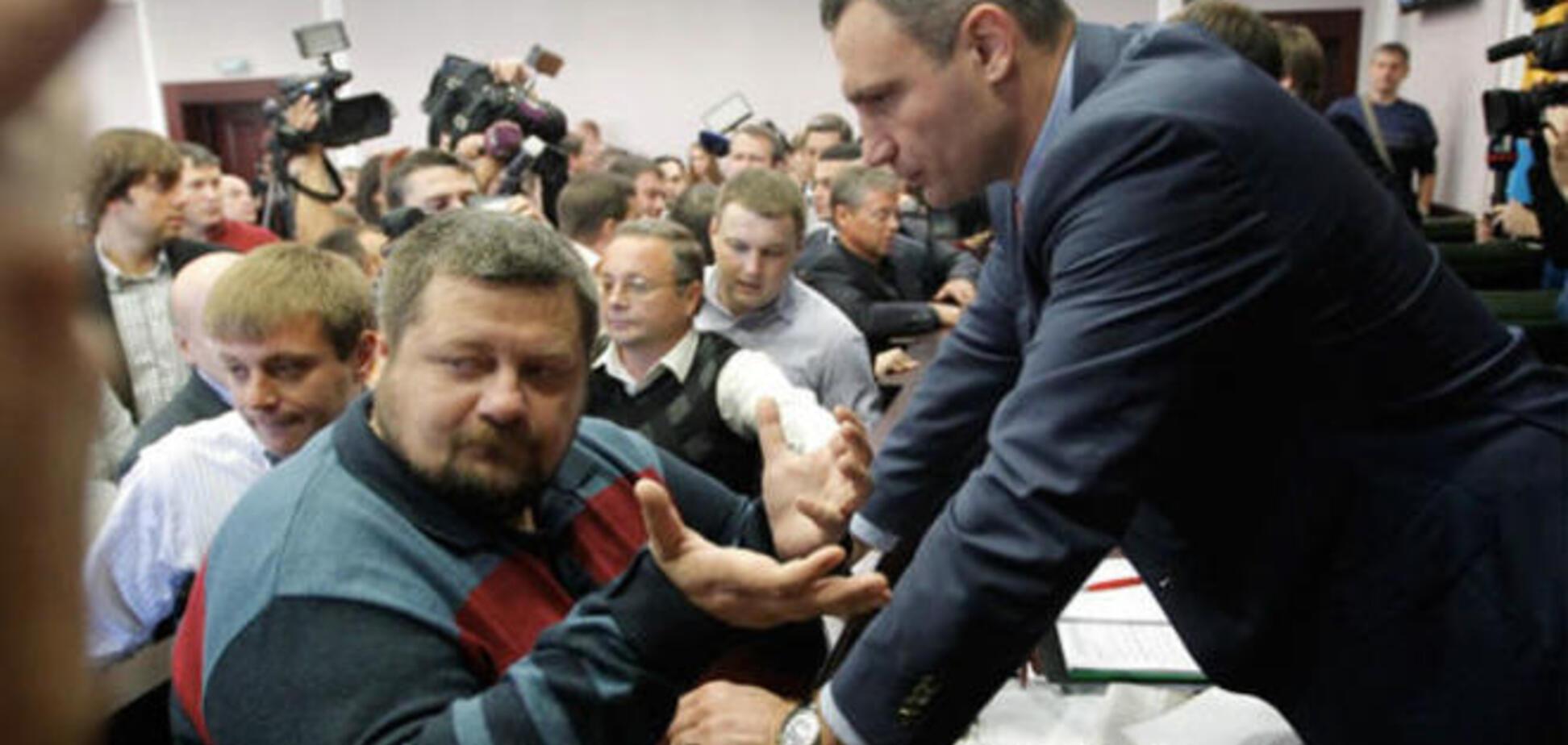 Кличко раскритиковал попытку Ляшко 'попиариться в Киевсовете'