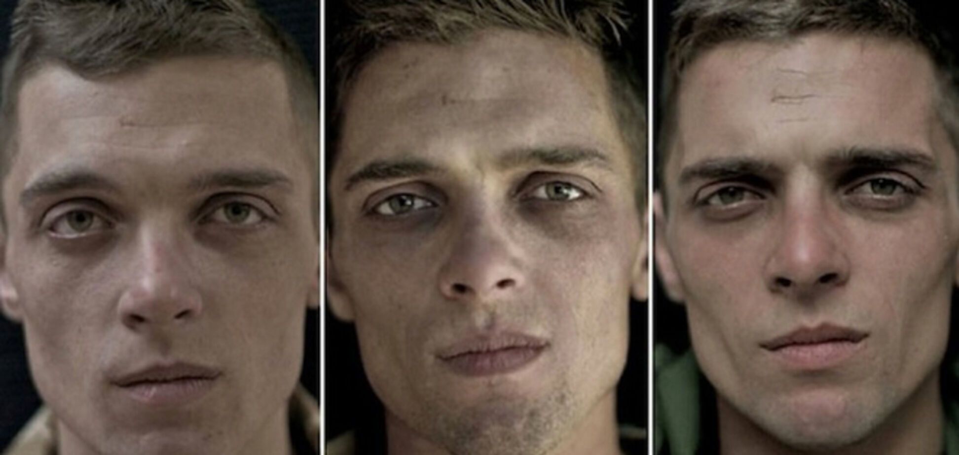 Глаза солдат до и после войны. Фото, от которых бегут мурашки по коже