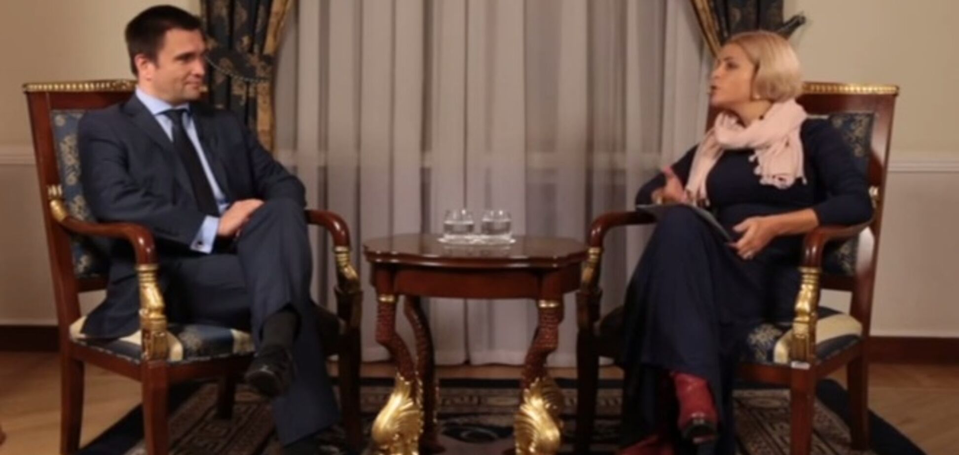 Кремлевская цензура вырезала из интервью Климкина заявление об украинском Крыме. Видеофакт