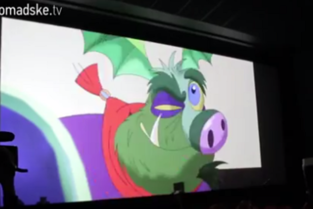 Украина презентовала первый полнометражный мультфильм 'Бабай'