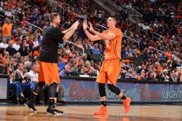 Украинский центровой сделал первый дабл-дабл в НБА