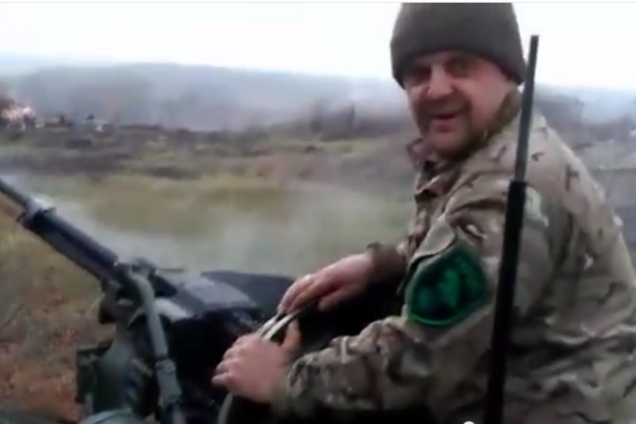 'Крупнокалиберный привет' Пореченкову: украинские бойцы опубликовали новое видео